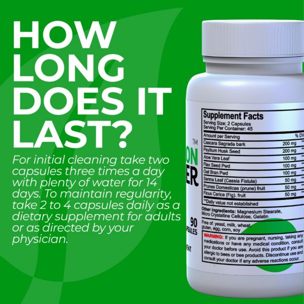 Detalle etiqueta Hallusa Natural Hallcolon cápsulas limpieza digestiva