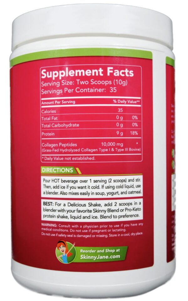 Version 1.0.0 Etiqueta nutricional detallada