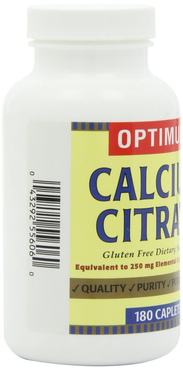 Version 1.0.0 Detalle de etiqueta Optimum calcio citrate
