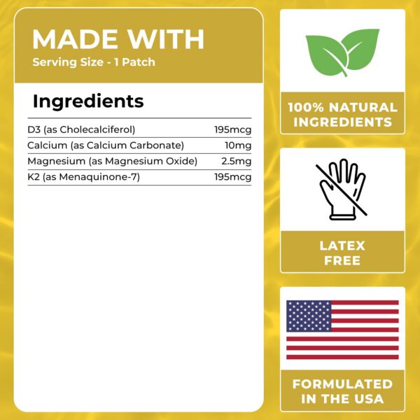 Detalle etiqueta paquete patches D3 MONIER