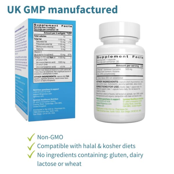 Detalle etiqueta Pharmepa Restore aceite omega-3