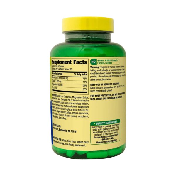 Etiqueta detallada de vitamina D3