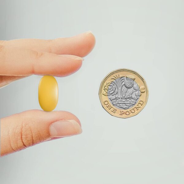 Detalle de etiquetas Seven Seas multivitaminas adultos