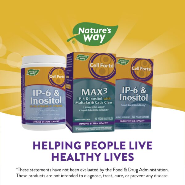 Detalle frasco Nature's Way Cell Forté MAX3