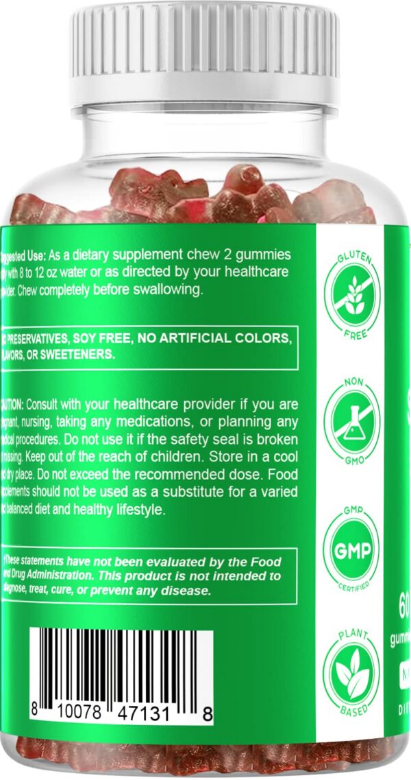 Version 1.0.0 Detalle de gominola Vitamatic Sea Moss color natural