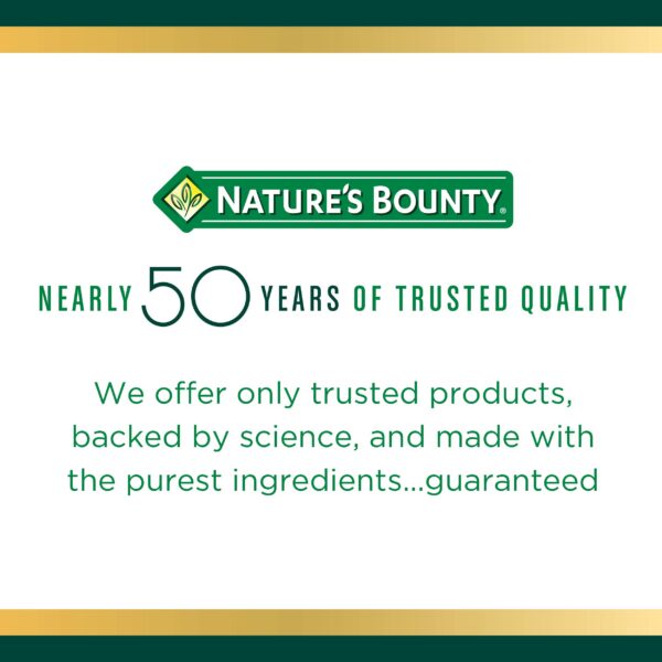 Envase vitamin b12 Nature's Bounty frontal
