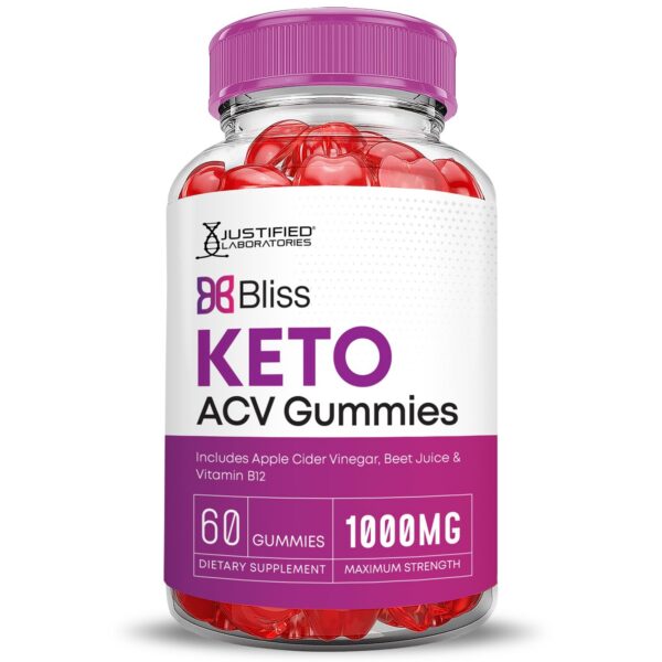 Version 1.0.0 Ingredientes naturales Bliss Keto ACV Gummies