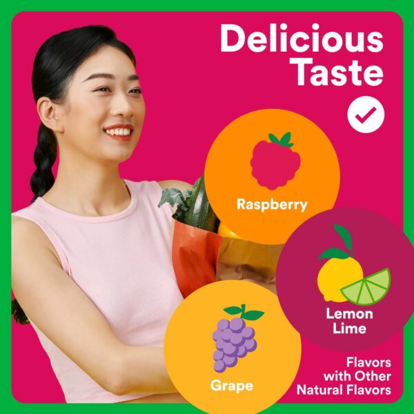 Detalle gomitas orgánicas SmartyPants para mujeres