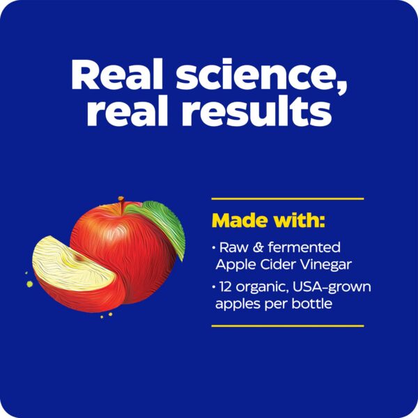 detalle gomitas vinagre de manzana B12 Enzymedica