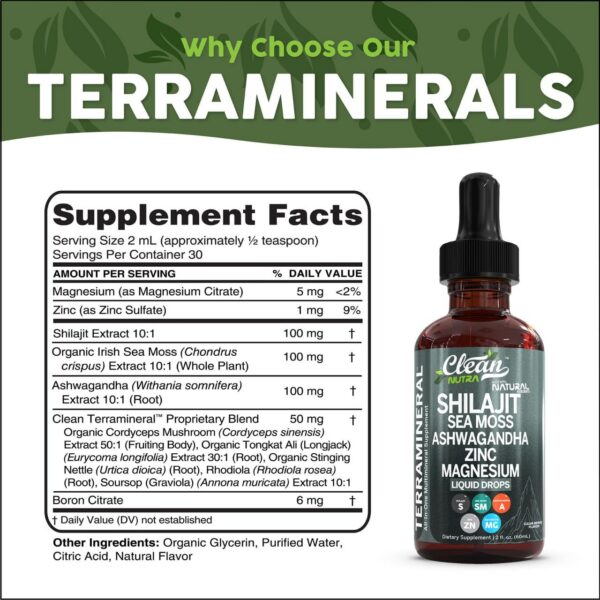 Detalle de gotas líquidas con minerales traza y vitaminas naturales