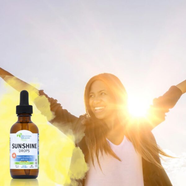 Suplemento gotas vitamina D3 natural Mountain Meadow Herbs