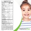 Detalle información nutricional multivitamínico NaturesPlus
