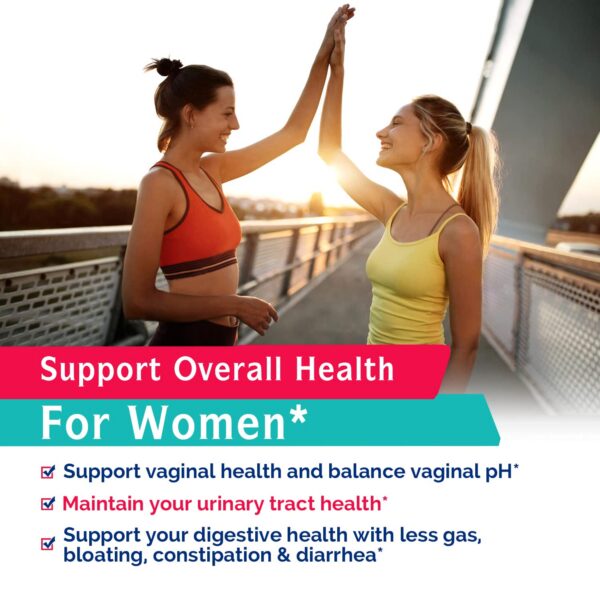 Detalle ingredientes Innate Vitality probióticos mujeres 60 cápsulas