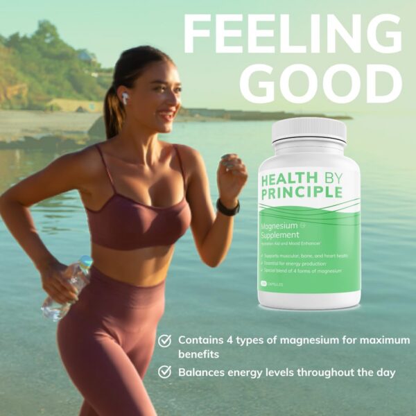 Detalle de ingredientes Health by Principle Magnesio