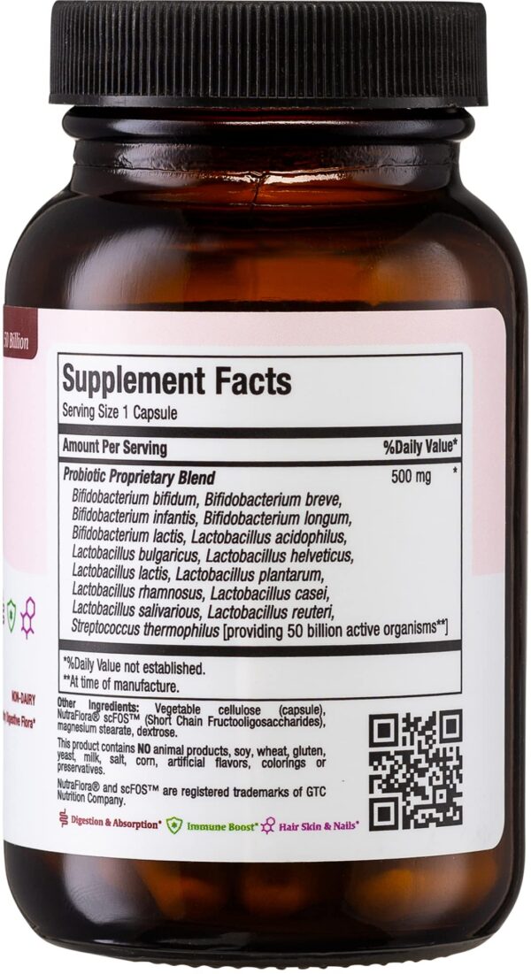 Detalle ingredientes Maxi Health Probiotic Plus