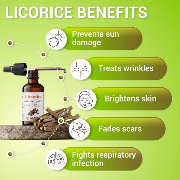 Detalle del líquido extracto regaliz FabLab