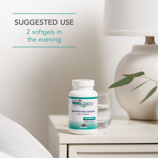 Foto detalle Nutricology Saw Palmetto cápsulas blandas