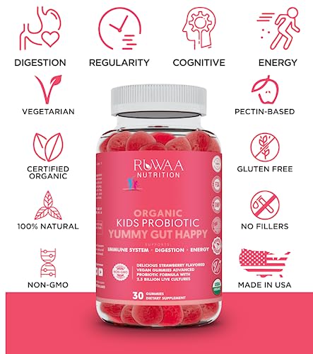 Detalle nutrientes y sello orgánico goma RUWAA NUTRITION