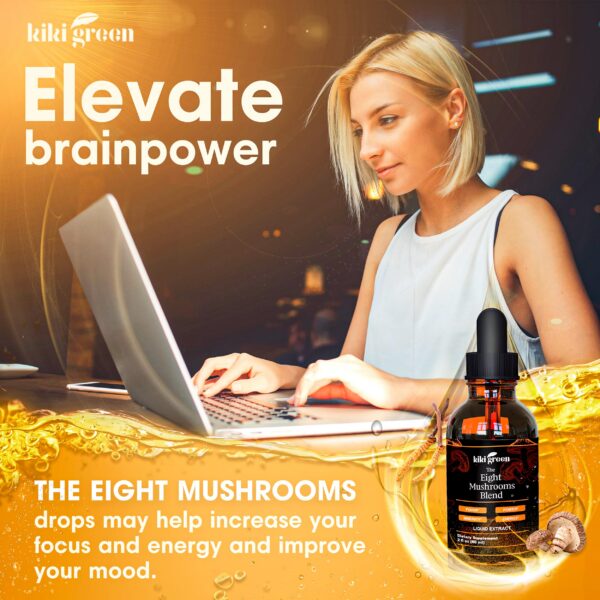 Tópica presentación gotas Kiki Green para vitalidad y energía natural