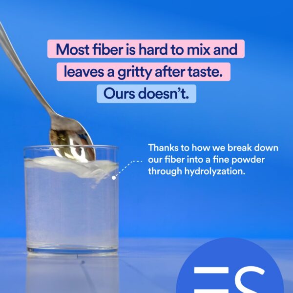 Version 1.0.0 Detalle polvo fibra Essential Stacks Sunfiber Acacia orgánico