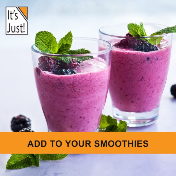 Detalle polvo vitamina c It's Just! en bote