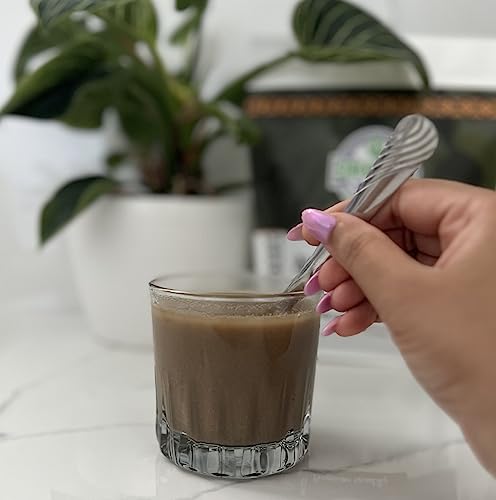 Detalle polvo instantáneo de kava micronizado fijiana premium