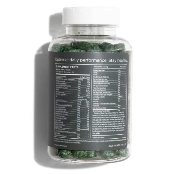 Detalle Pure for Men cápsulas fibra y multivitaminas veganas