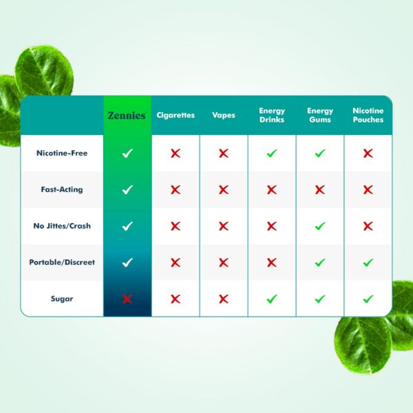 Version 1.0.0 Detalle del sabor Wintergreen en Zennies