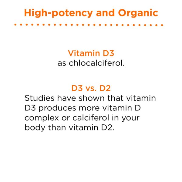 Detalle spray nbpure vitamina d3 orgánico para toda familia