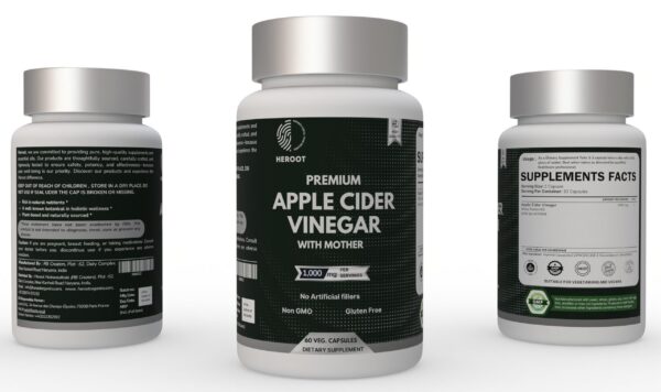 detalle suplemento Heroot ACV 500mg sin OGM y sin gluten