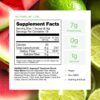 Detalle de suplemento Supergut GLP-1 en polvo sabor frutal