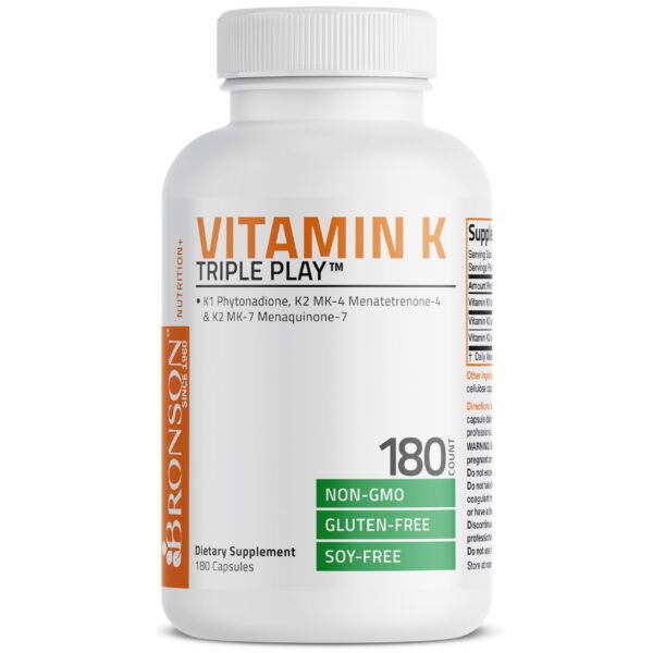 Detalle suplemento vitamin k triple play