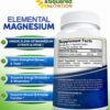 Detalle tabletas vegetales magnesio elemental 500mg