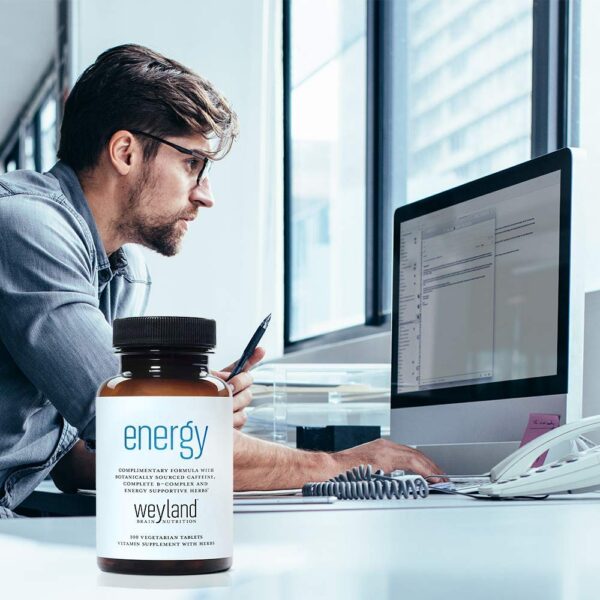 Version 1.0.0 Detalle tabletas Weyland Energy suplemento energético