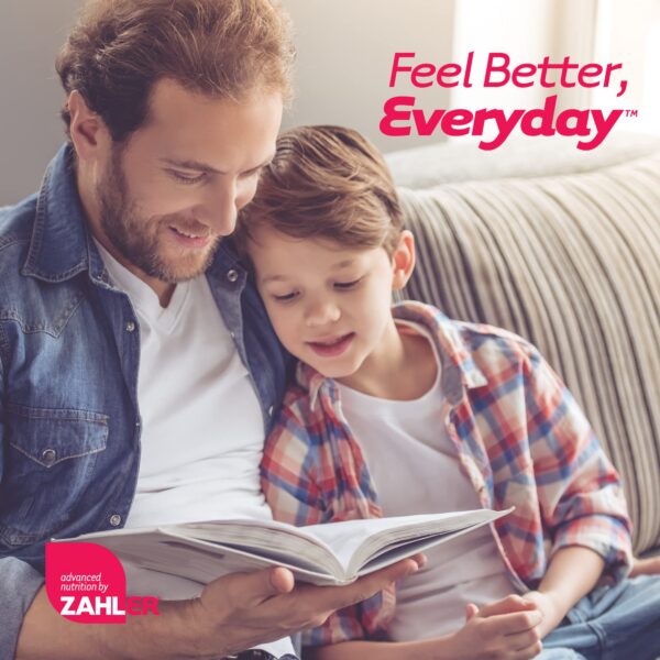 Detalle vitaminas Zahler Junior D3 comprimidos masticables niños