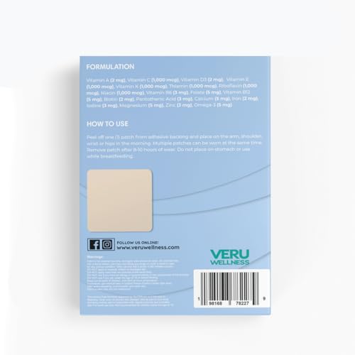 Detalles y características del parche Veru Wellness
