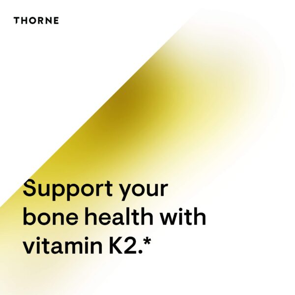 Detalles gotero en suplemento vitamina K2 THORNE líquido concentrado