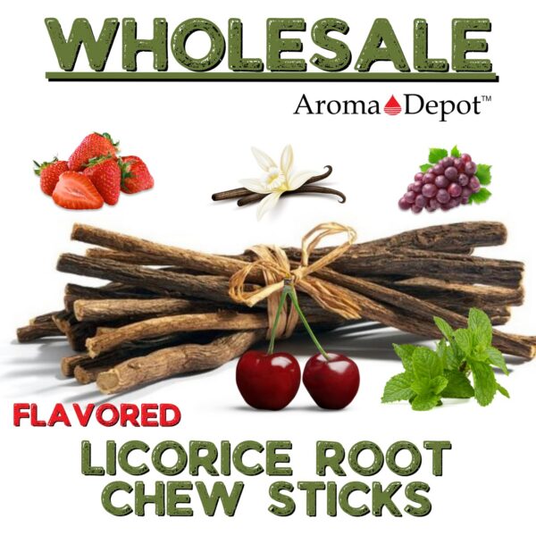 Detalles de palitos masticables Aroma Depot sabor a fresa