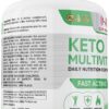 Detalles del producto multivitamínico keto Slim Heat 30 días