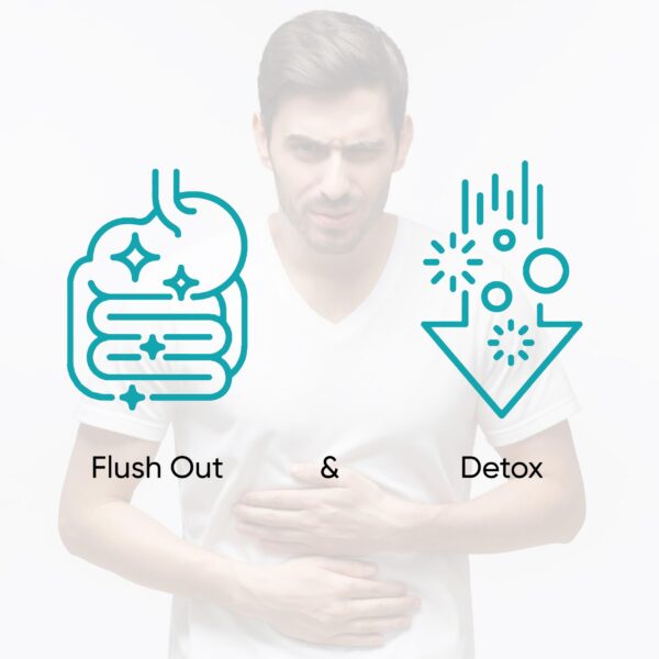Detox digestivo Sandhu's 30 cápsulas pack 15 días