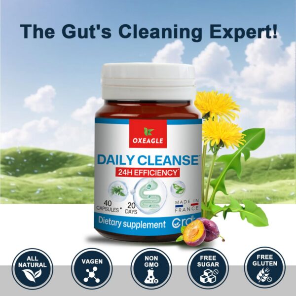 Detox limpieza de colon con senna y aloe vera