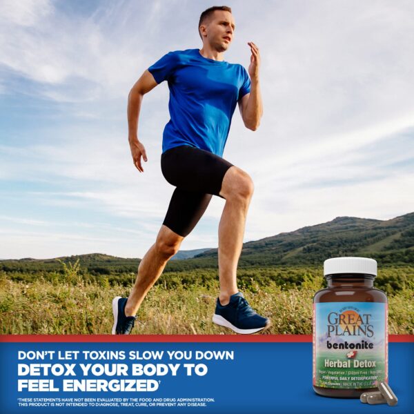 Cápsulas vegetales limpian colon y hígado Yerba Prima