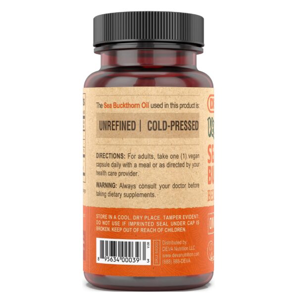 Etiqueta con detalles de ingredientes