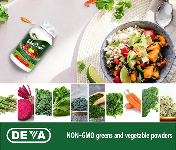 Version 1.0.0 DEVA Tuba Prime ingredientes super verduras y frutas