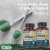 Envase lateral suplemento DEVA Omega-3 DHA vegano