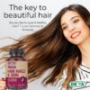 Vitaminas veganas DEVA para cuidado integral de cabello y uñas