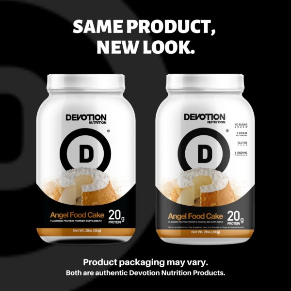 Devotion Nutrition polvo proteico sabor Angel Food Cake