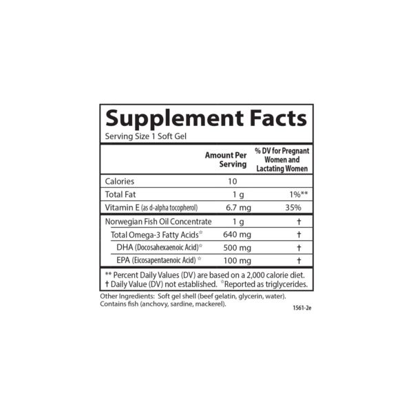 DHA en cápsulas blandas