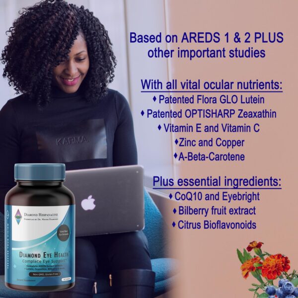 Etiqueta de lote Diamond Eye Health