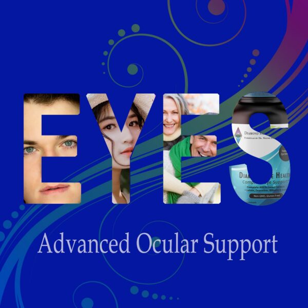 Frasco con cápsulas Diamond Eye Health